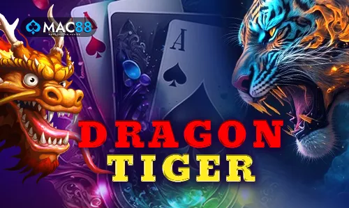 Dragon Tiger card game artwork